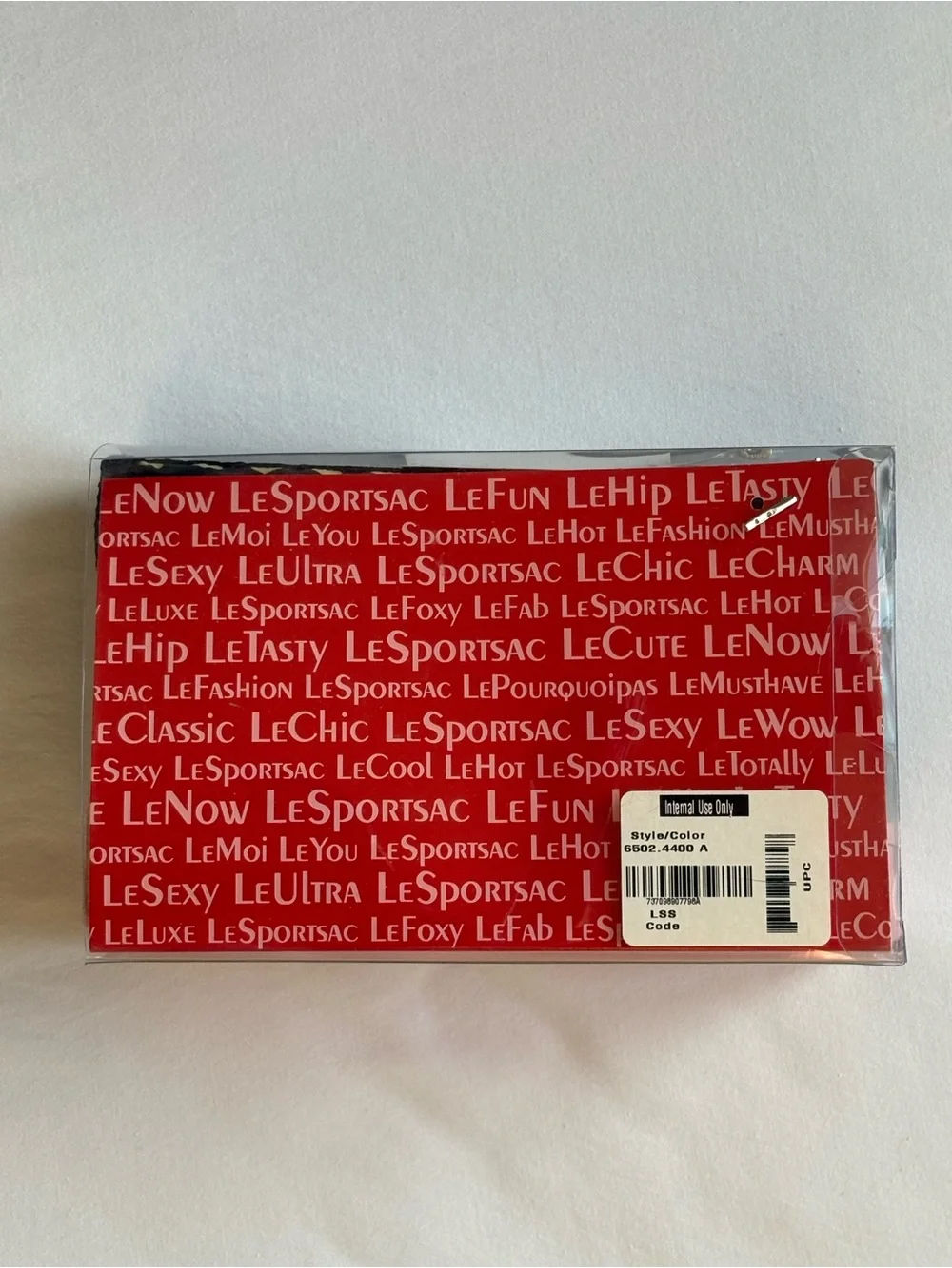 Vintage LeSportsac Travel Cosmetic Bag SWISS HEART Print Deadstock NWT Y2K